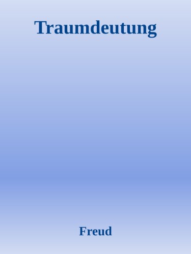 Traumdeutung