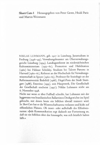 Luhmann - Biographie, Attitüden, Zettelkasten - Interview (1985)