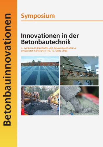 Innovationen in der Betonbautechnik German