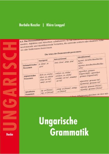 Ungarische Grammatik