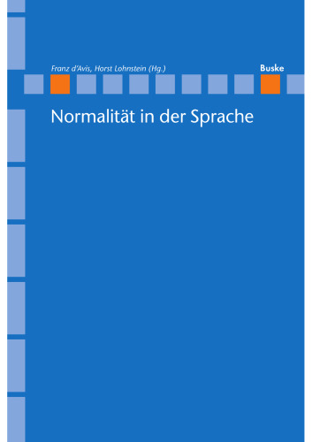 Normalität in der Sprache