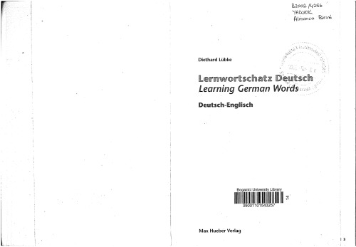 Learning German Words