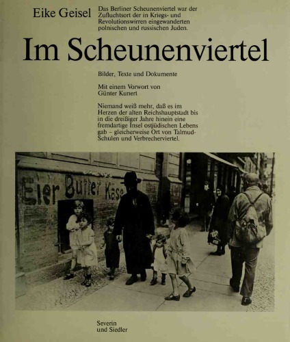 Im Scheunenviertel: Bilder, Texte und Dokumente