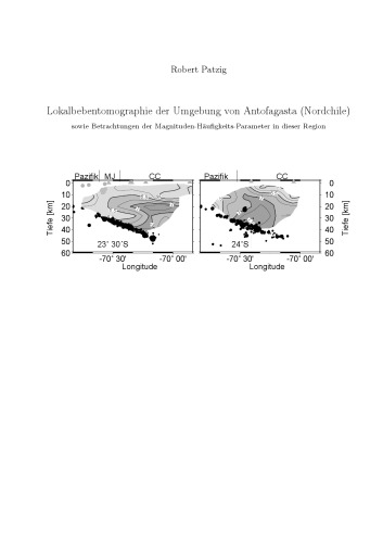 Lokalbeben-Tomographie der Umgebung von Antofagasta (Nordchile)