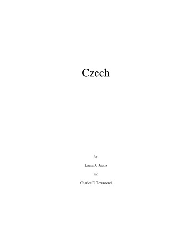 Czech (Languages of the world)