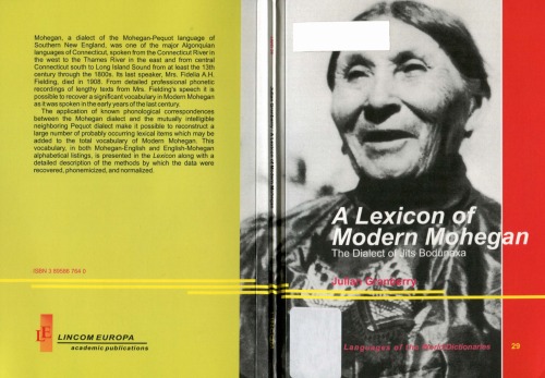 A Lexicon of Modern Mohegan: The Dialect of Jits Bodunaxa