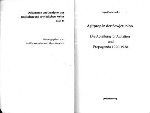 Agitprop in der Sowjetunion