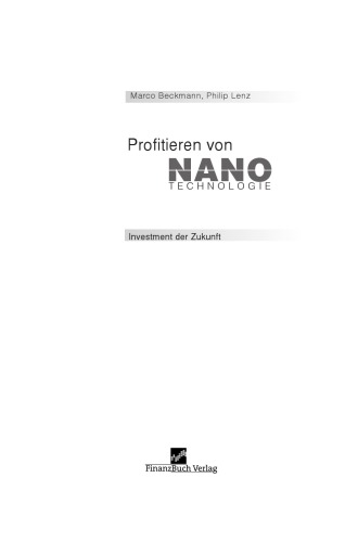 Profitieren von Nanotechnologie. Aktien der Zukunft