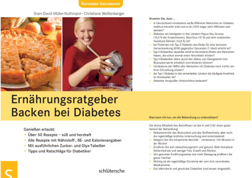 Ernährungsratgeber Backen bei Diabetes - Genießen erlaubt, 2. Auflage