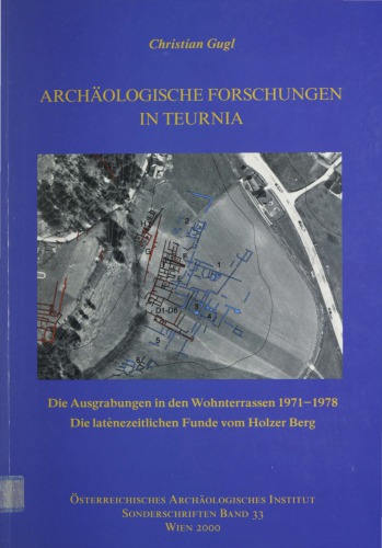 Archäologische Forschungen in Teurnia: Die Ausgrabungen in den Wohnterrassen 1971-1978. Die latènezeitlichen Funde vom Holzer Berg