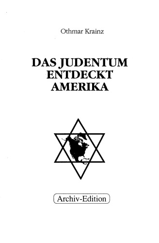 Das Judentum Entdeckt Amerika
