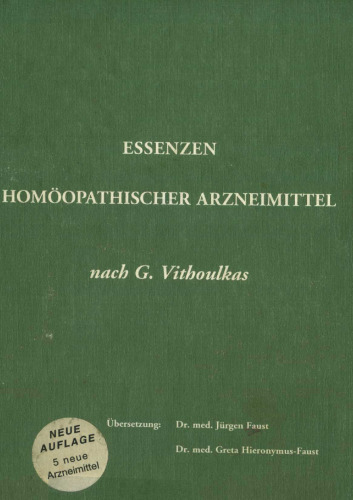 Essenzen homöopathischer Arzneimittel