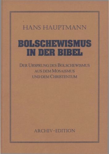 Bolschewismus in der Bibel
