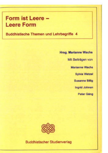 Form ist Leere - Leere Form