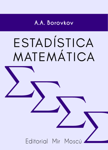 Estadística Matemática - Borovkov Editorial Mir Moscu