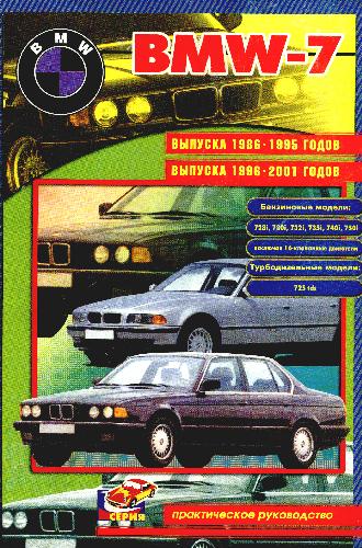 BMW-7. Бензиновые модели 728i, 730i, 732i, 735i, 740i, 750i исключая 16-клапанные двигатели