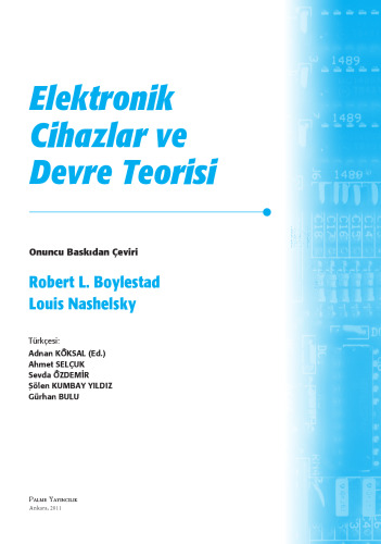 Elektronik Cihazlar ve Devre Teorisi