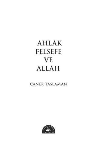Ahlak Felsefe ve Allah