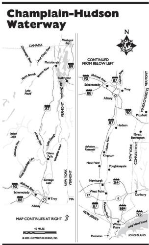 Adventure Guide to the Champlain & Hudson River Valleys