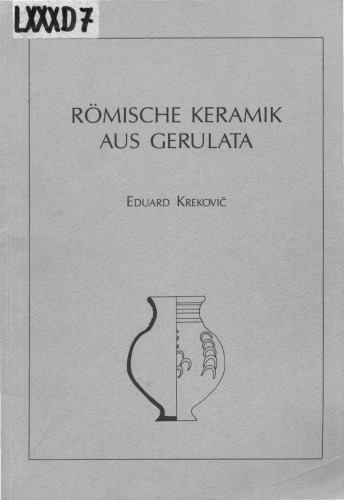 Römische Keramik aus Gerulata