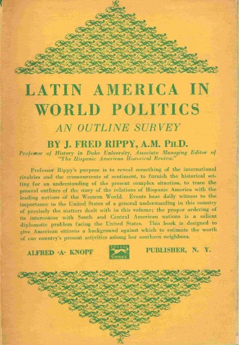 Latin America in World Politics