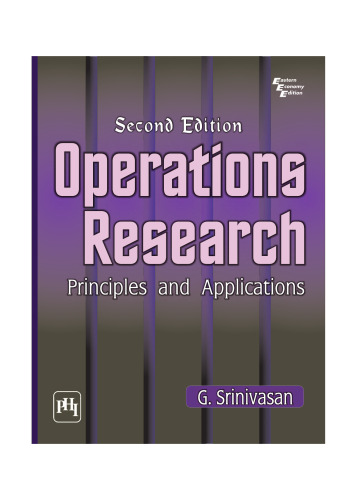 Operations Research: Principles and Applications