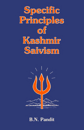 Specific Principles of Kashmir Saivism