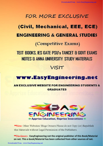 Civil Engineering: Conventional And Objective Type