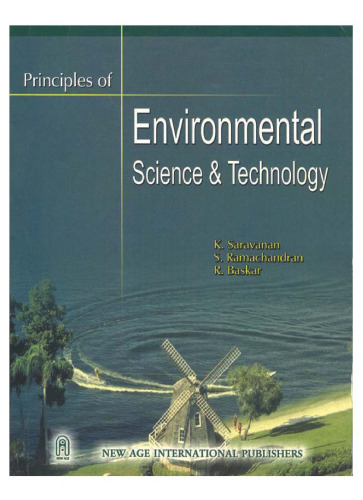 Principles of Environmental Science and Technology