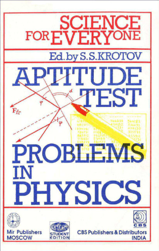 Science for Everyone: Aptitude Test: Problems in Physics