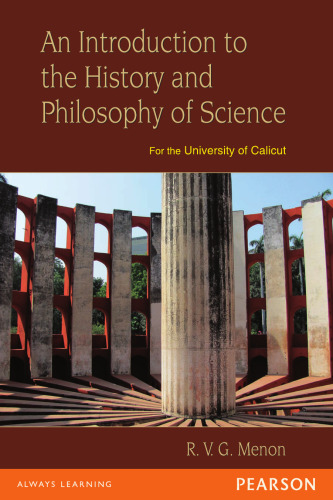 An Introduction to the History and Philosophy of Science
