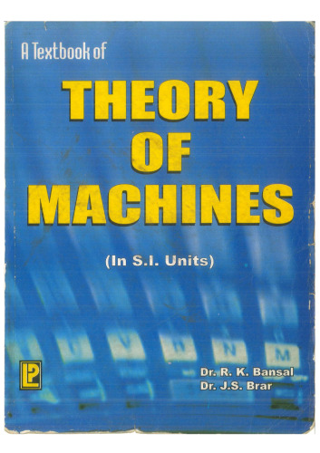 Theory of Machines