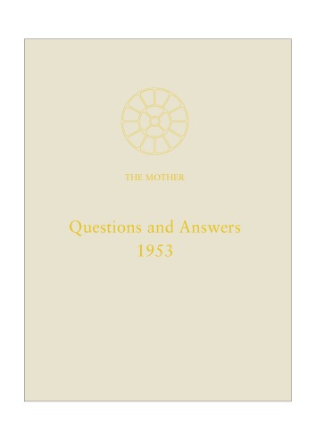 Questions and Answers 1953