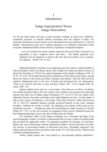 Flight of Deities and Rebirth of Temples: Episodes from Indian History