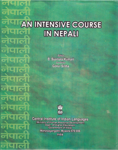 An intensive course in Nepali