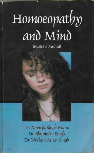 Homoeopathy And mind : materia medica