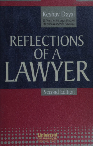 Reflections of a Lawyer