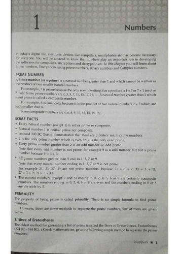 Applied Mathematics, Class-XI