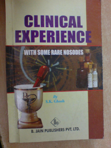 Clinical Experience With Some Rare Nosodes