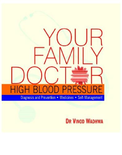 Your Family Doctor to High Blood Pressure