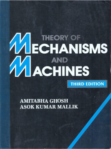Theory of Mechanisms and Machines
