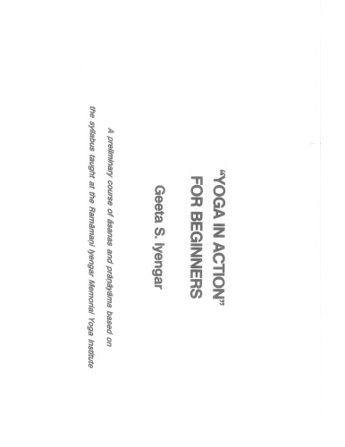 Yoga in Action Preliminary Course