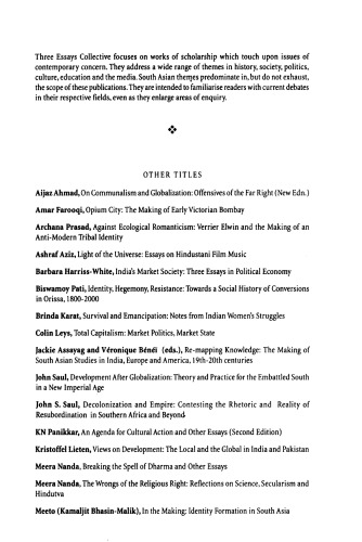The Republic of Hunger and Other Essays