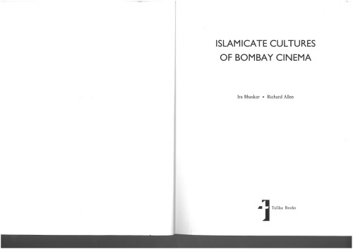 Islamicate Cultures of Bombay Cinema