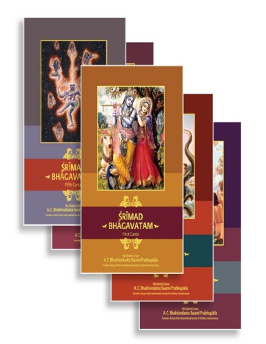 Srimad Bhagavatam (All 12 Cantos Set) Bhagavata Purana