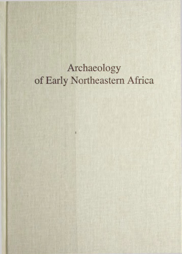 Archaeology of Early Northeastern Africa