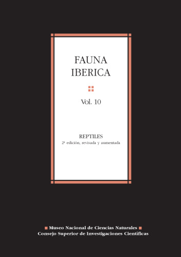 Fauna ibérica. Vol. 10, Reptiles
