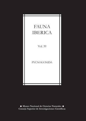 Fauna ibérica Vol. 39, Pycnogonida