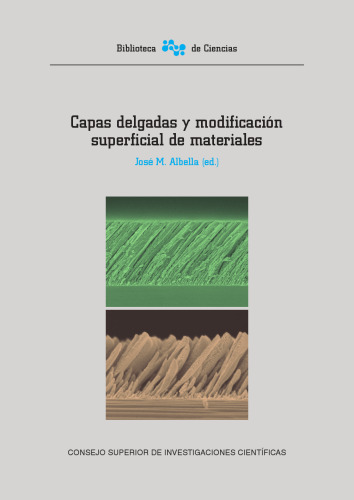 Capas delgadas y modificación superficial de materiales