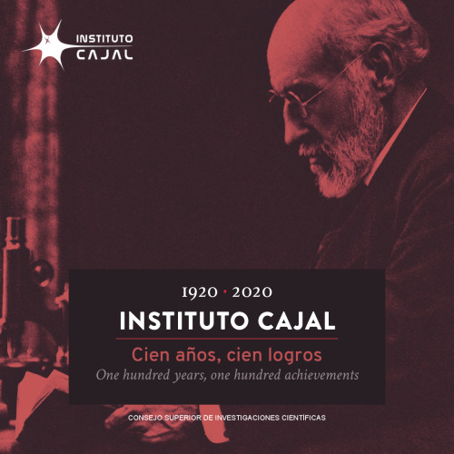 1920-2020, Instituto Cajal : cien años, cien logros